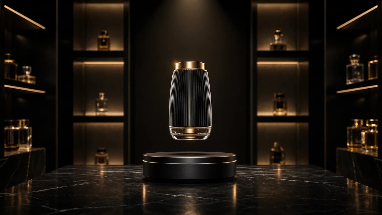 Floating Displays for Perfume Brands: How to Create a Hero Product Moment